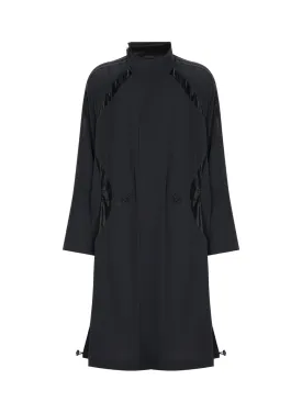 3-Stripes Nylon Parka (Black)