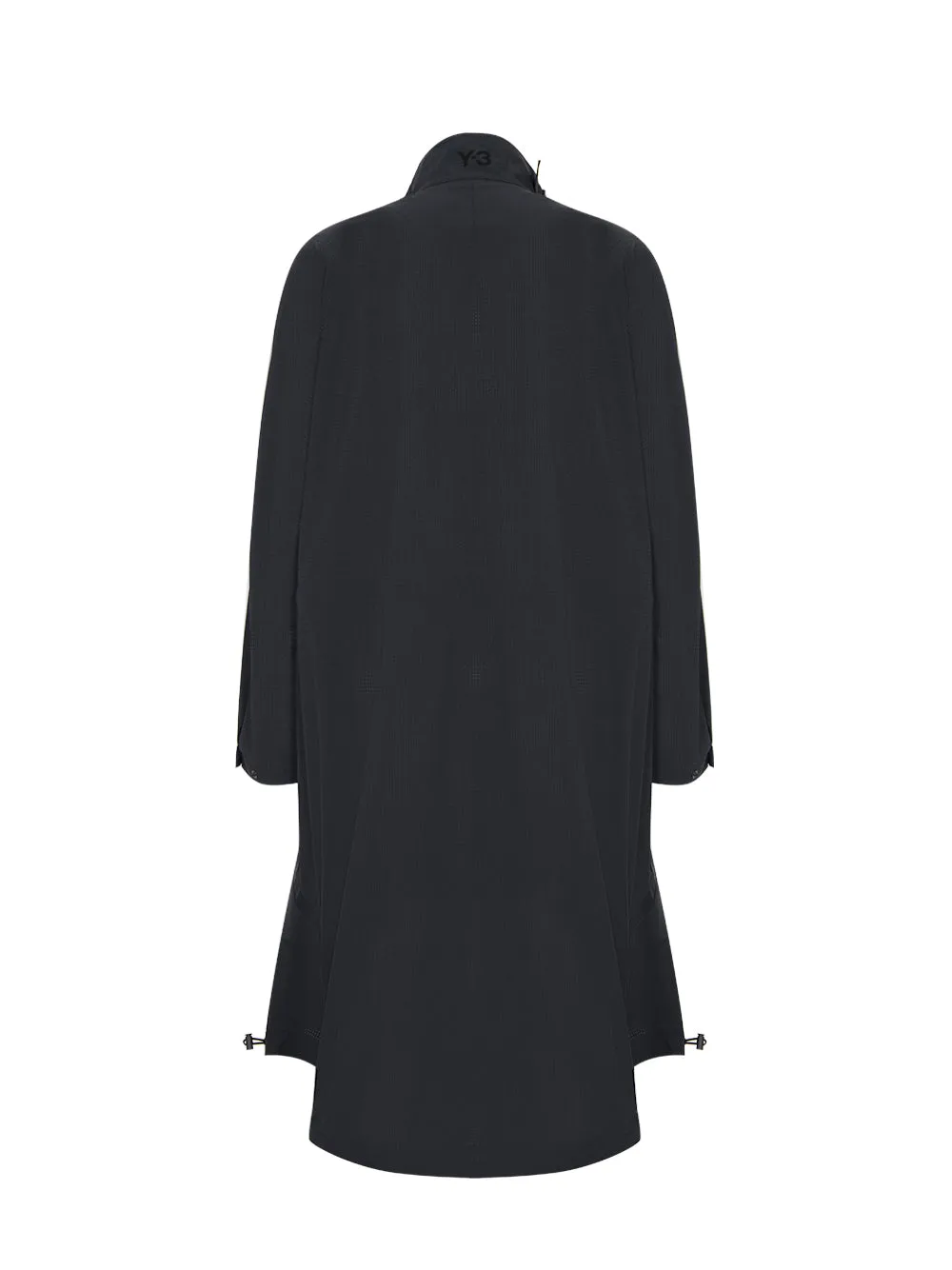 3-Stripes Nylon Parka (Black)