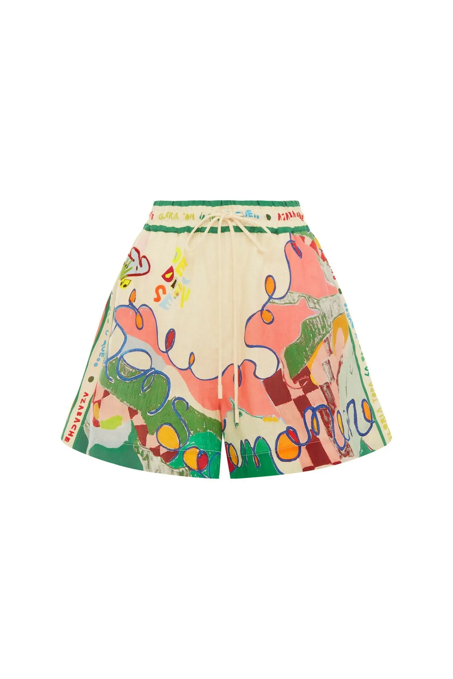 Alemais Nadia Shirt and Short Set Print Size 8
