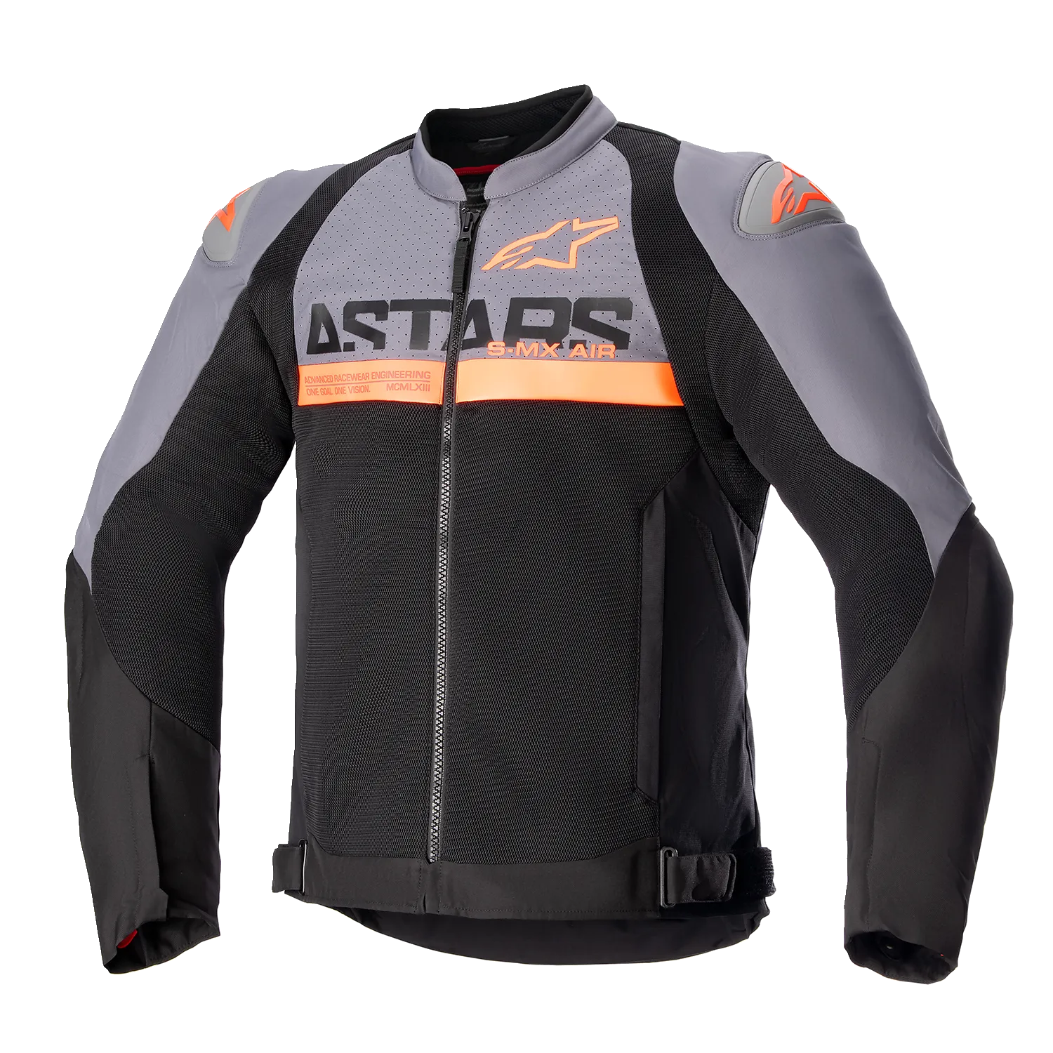 ALPINESTARS SMX Air Jacket - Gray/Black/Orange - Medium 3306523-914-M