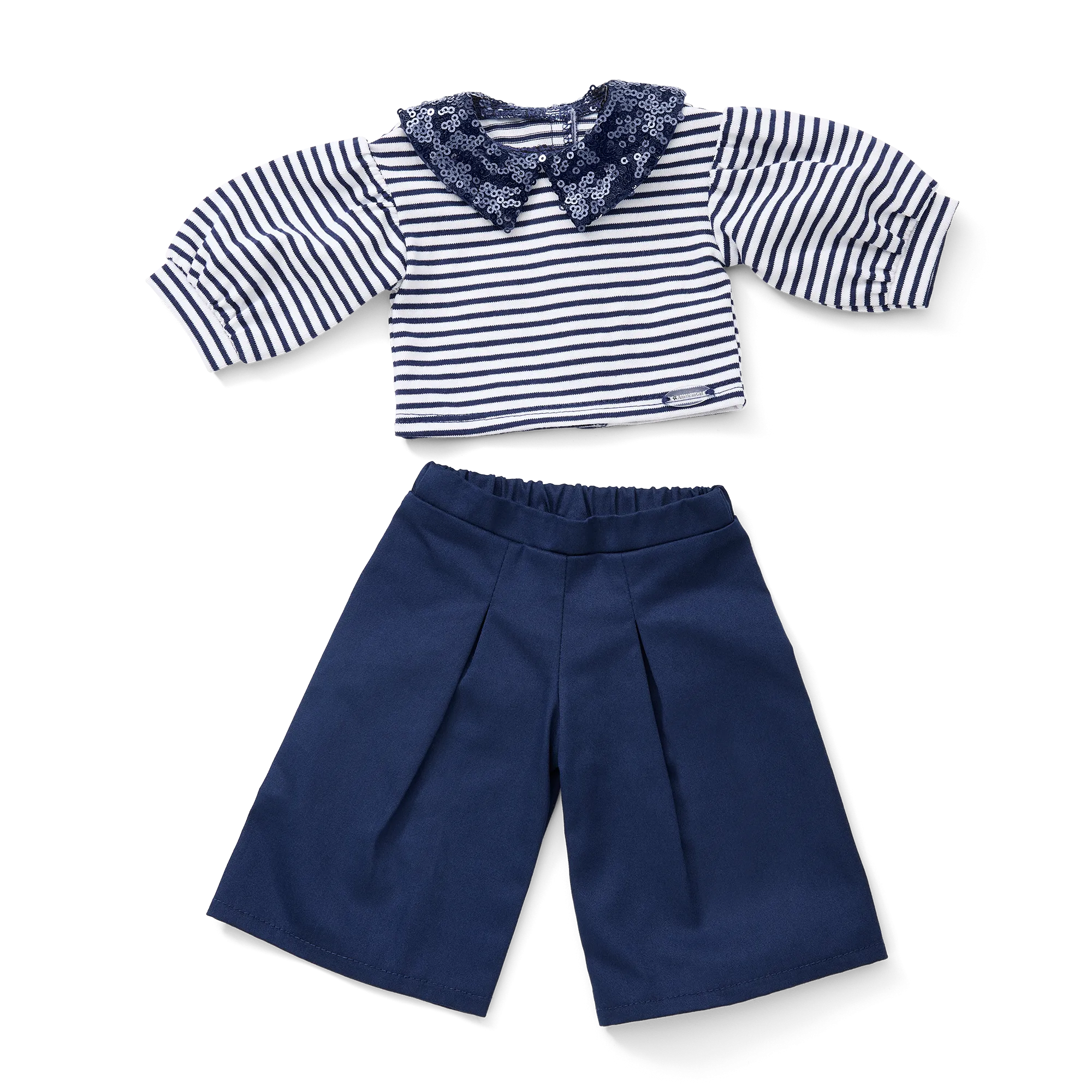 American Girl® x Something Navy Stripes & Sparkle Shirt & Pants Set for 18-inch Dolls