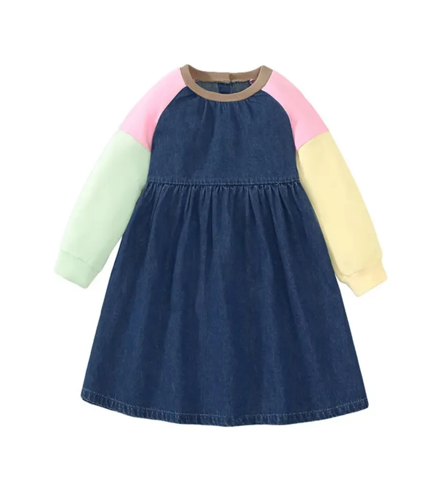 Aria's Denim Adventure Dress