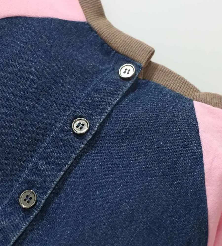 Aria's Denim Adventure Dress