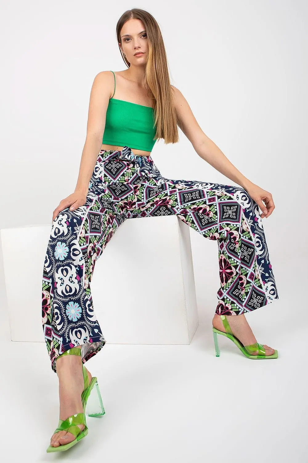 Beachcomber Elastic Waist Palazzos