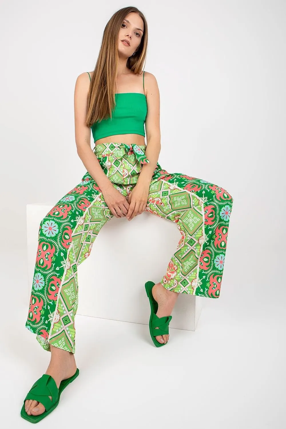 Beachcomber Elastic Waist Palazzos
