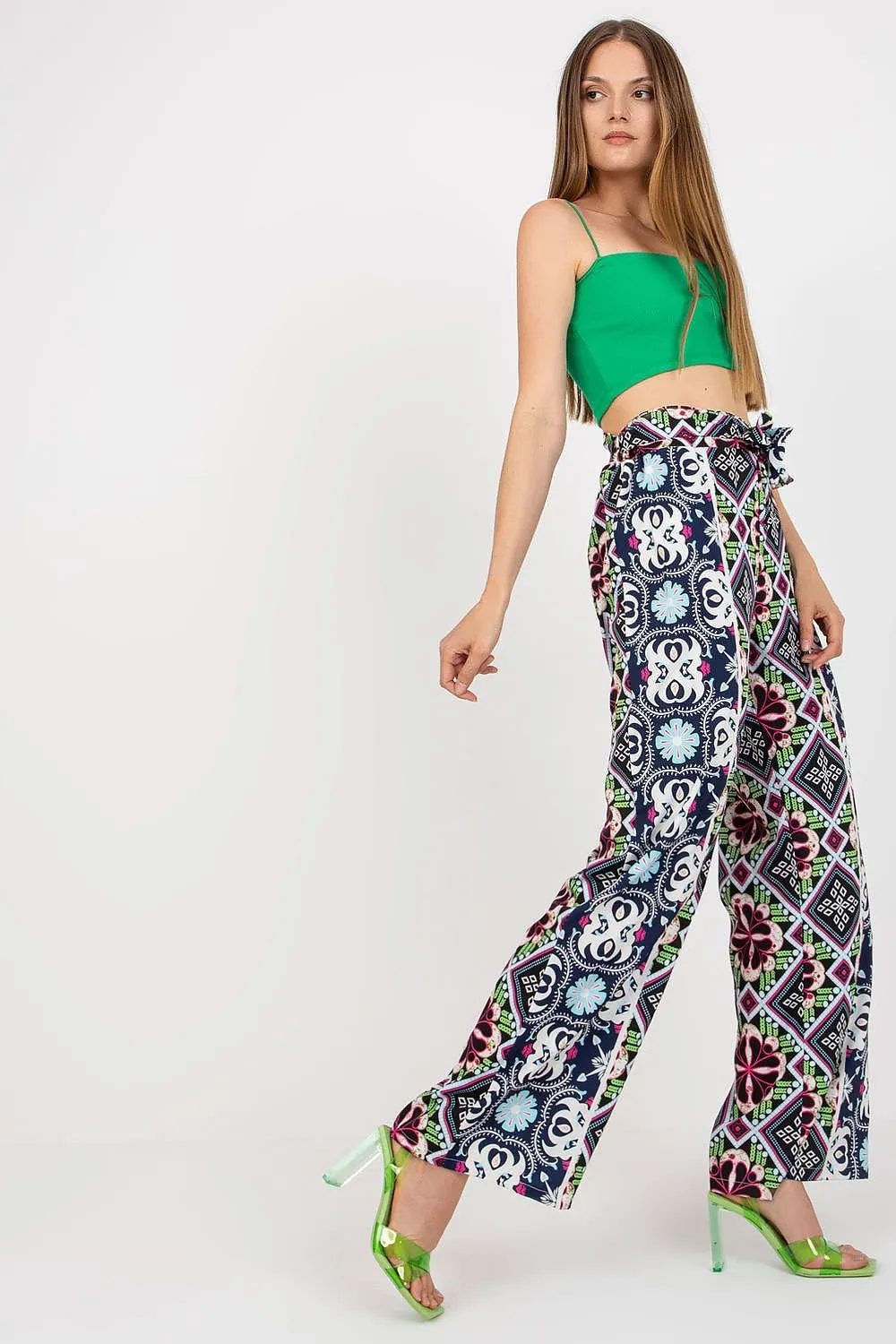 Beachcomber Elastic Waist Palazzos