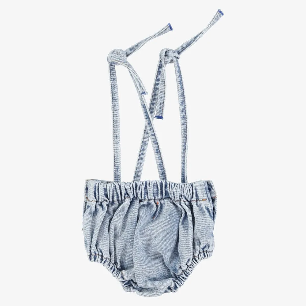Bloomer With Straps - Denim