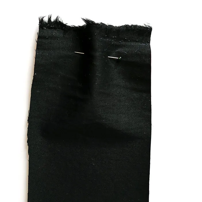 Capri Stretch Twill Black