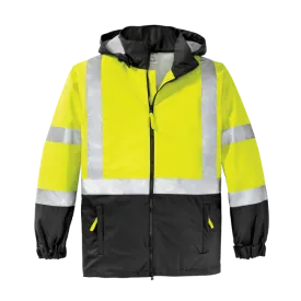Class 3 ANSI 2-Tone Reflective Windbreaker Jacket