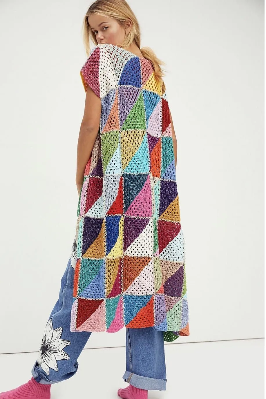 CROCHET KAFTAN KIMONO SASHA