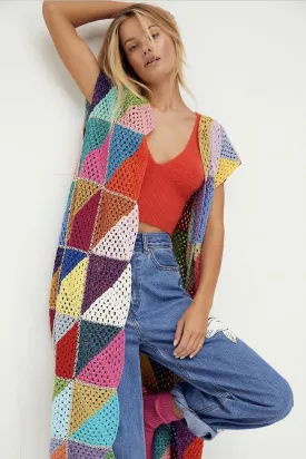 CROCHET KAFTAN KIMONO SASHA