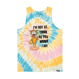 Drunk I Am Tie Dye Tank Top