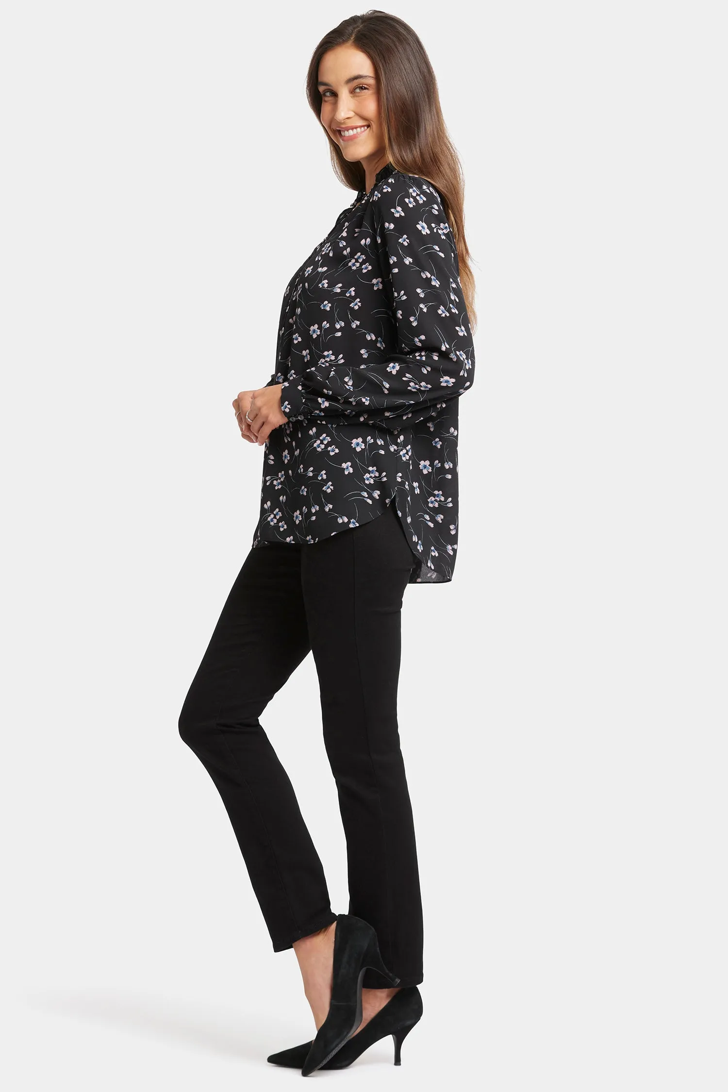 Hannah Blouse - Cascade Petals
