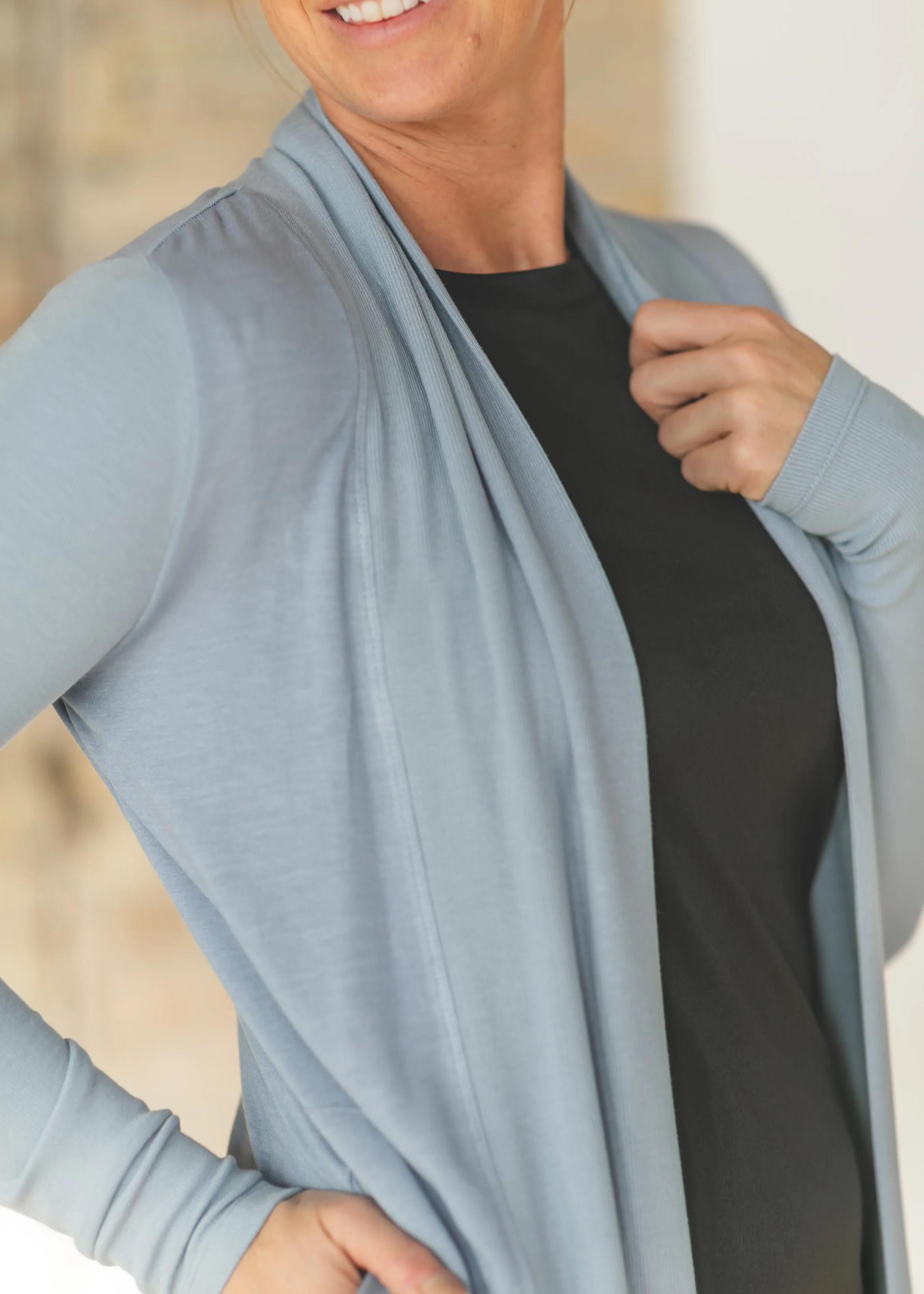 Kylin Open Front Cardigan