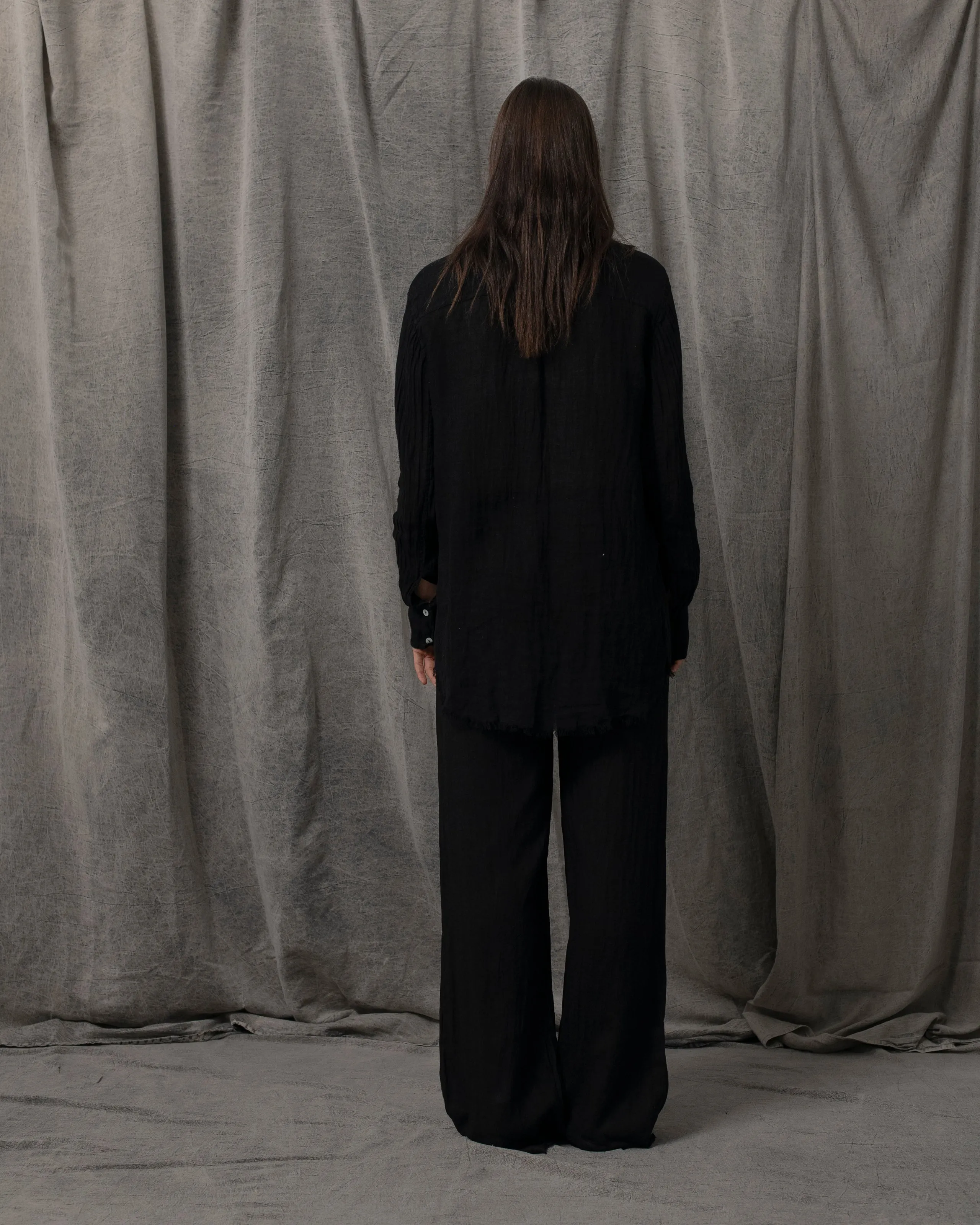 Meloni Pants Linen Black