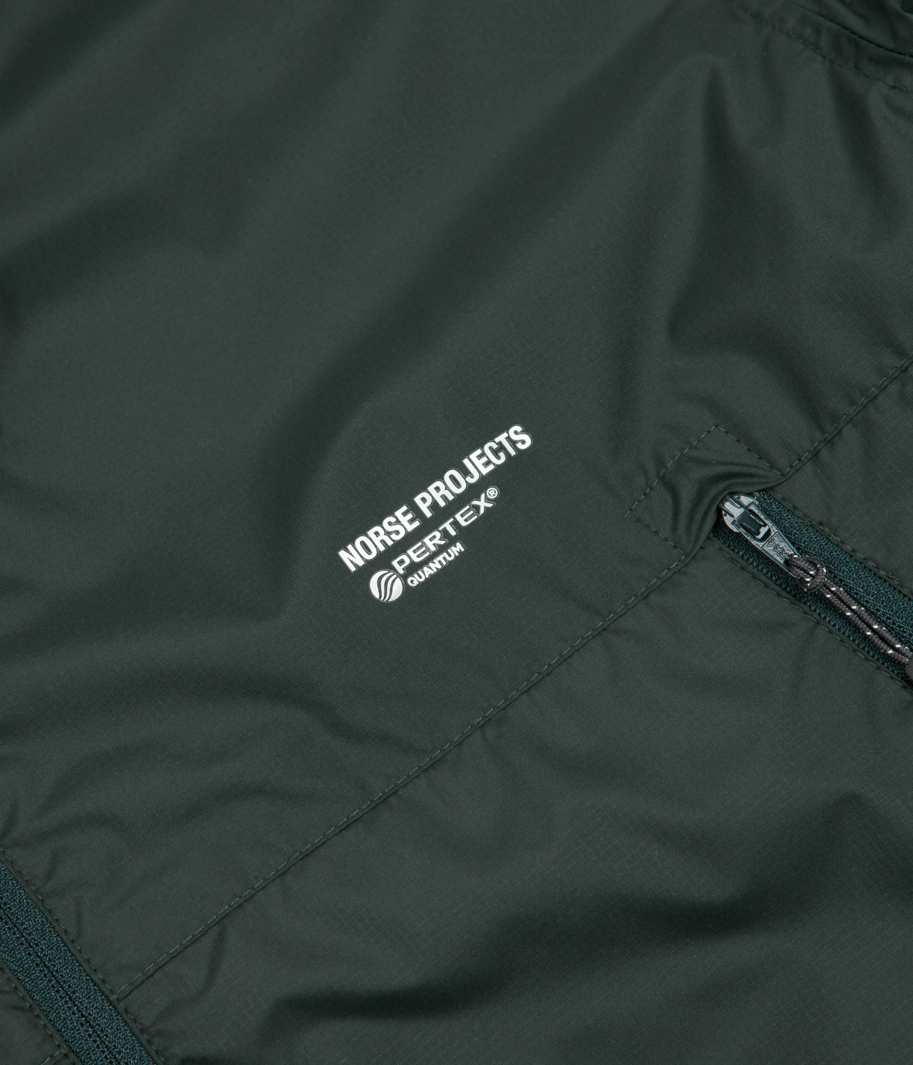 Norse Projects Ursand Pertex Windbreaker - Forest Green