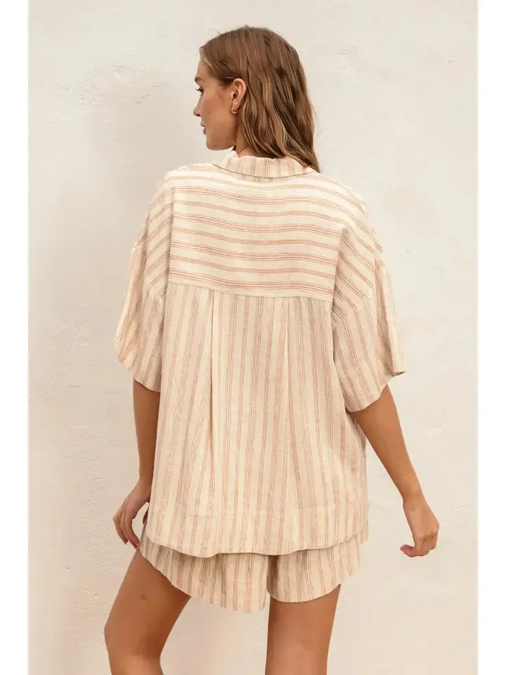 Oat Relaxed Matching Short Set