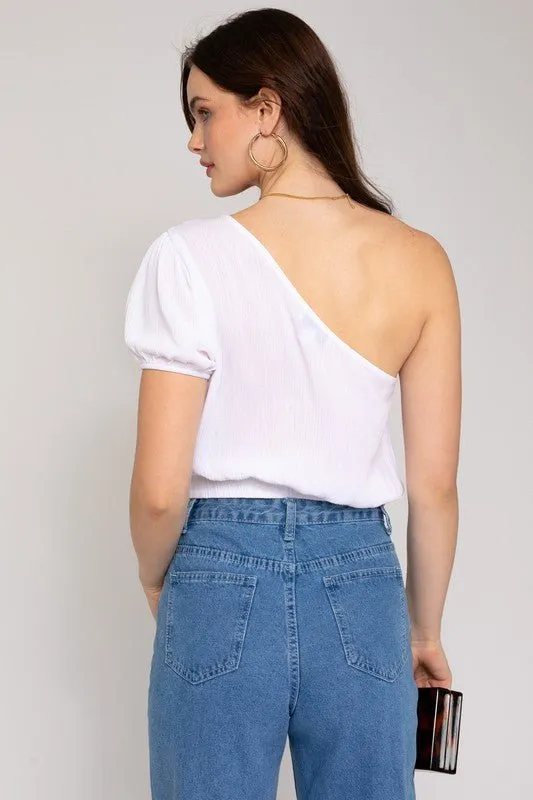 One Shoulder Blouse