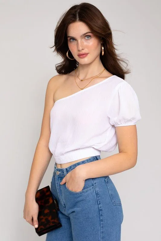 One Shoulder Blouse