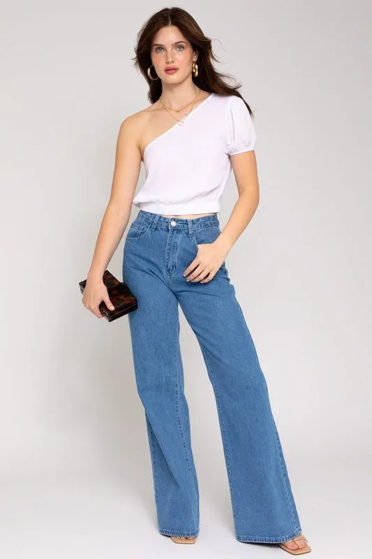 One Shoulder Blouse