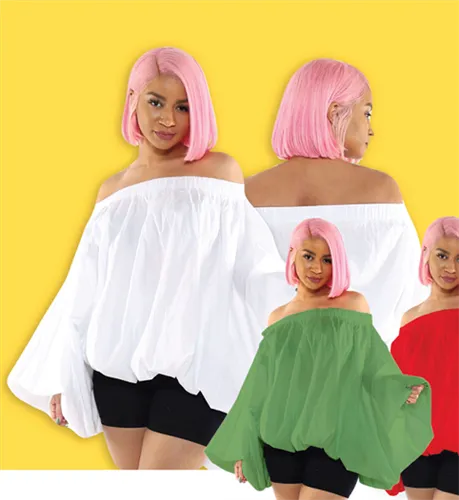 Oversized Off Shoulder Blouse