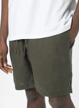 Poolside Linen Short Forest