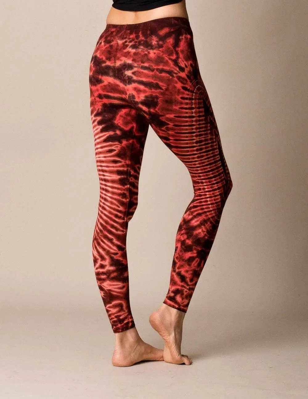 Starburst Tie-Dye Leggings