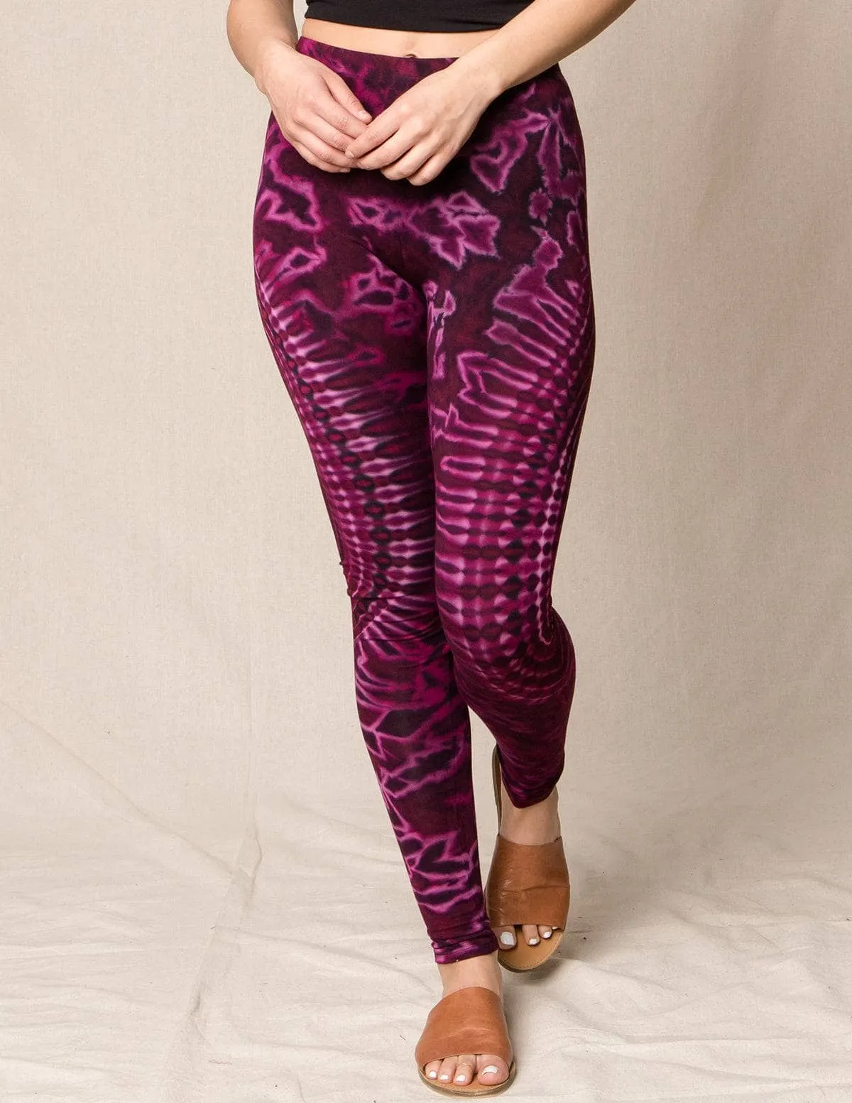 Starburst Tie-Dye Leggings