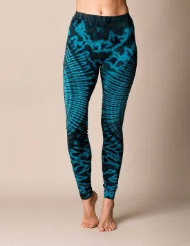 Starburst Tie-Dye Leggings