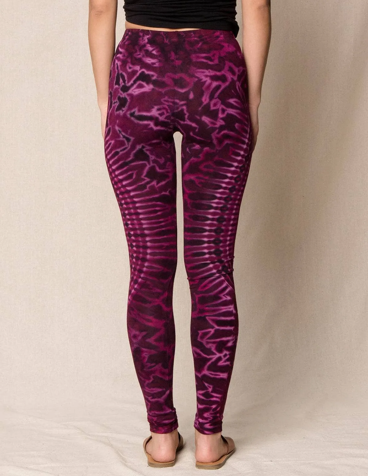 Starburst Tie-Dye Leggings