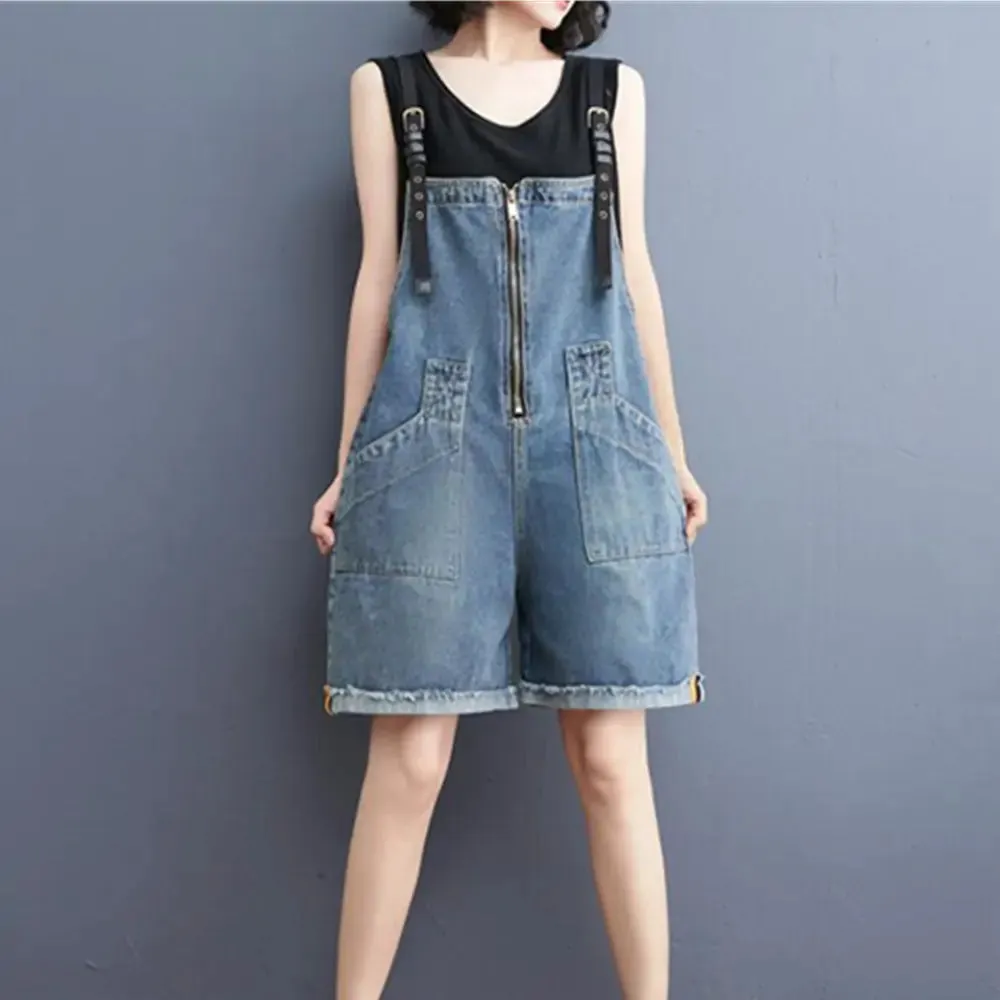 Summer Denim Rompers