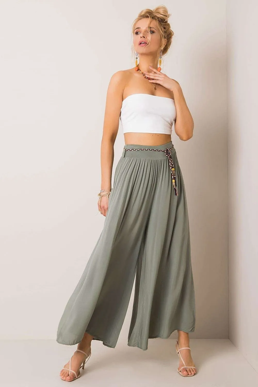 Sunny Daydream Wide-Leg Trousers