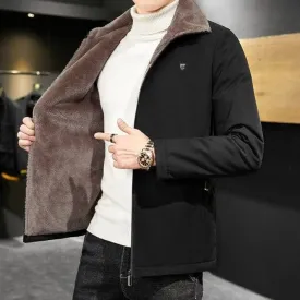 Winter Fur Collar Cotton Padded Windbreaker