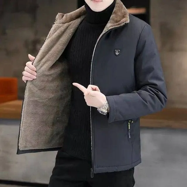 Winter Fur Collar Cotton Padded Windbreaker